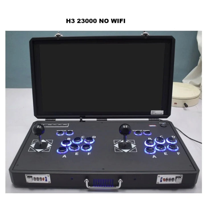 Armario Arcade de 20 pulgadas, caja Pandora H3 S812, máquina de 23000 juegos, doble botón de Joystick con moneda Slooter, consola Arcade Bartop