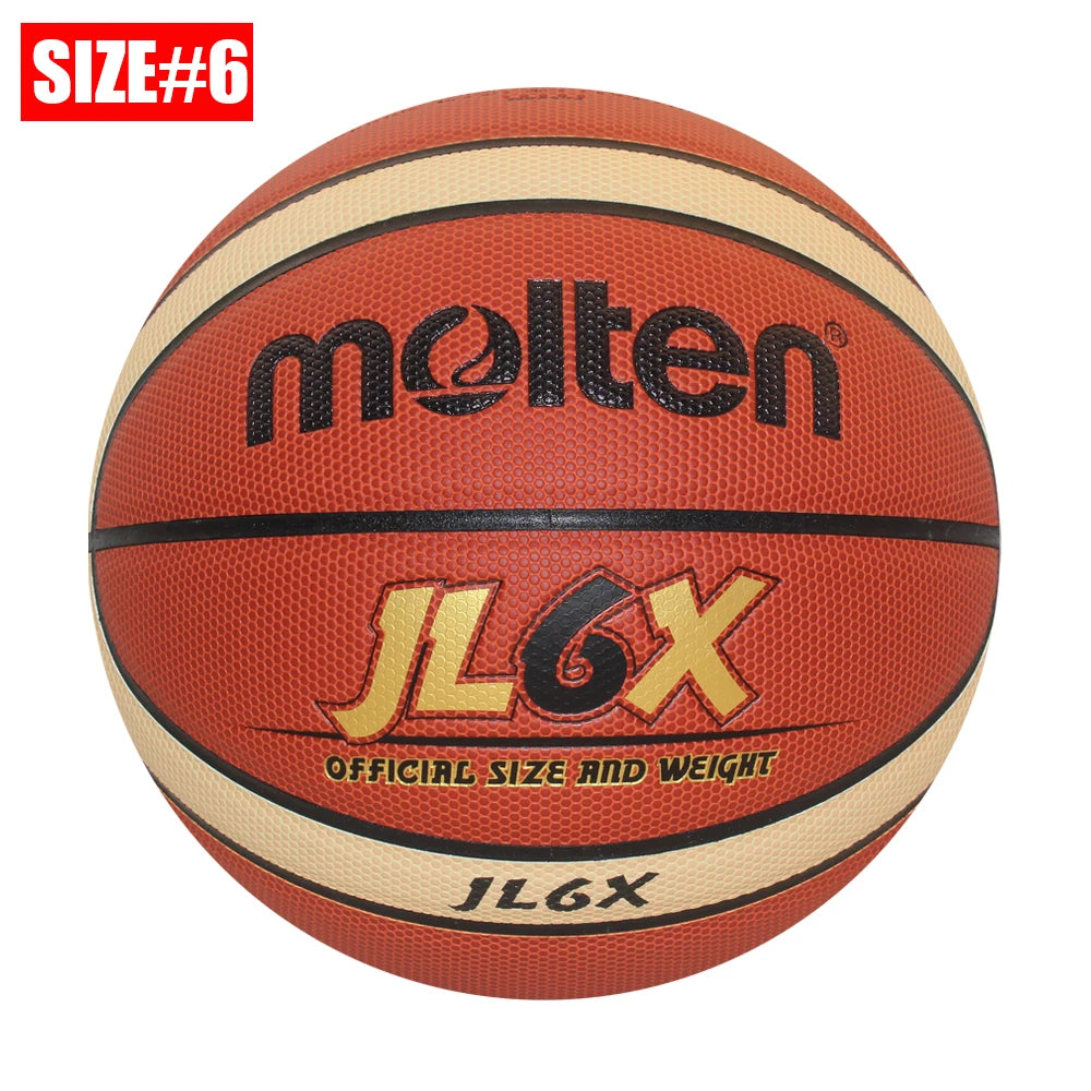 Balón de Baloncesto Molten 2026, Tamaño Oficial 7/6/5, Material PU, para Interior y Exterior, Entrenamiento, Partidos, Equipo, Baloncesto Original