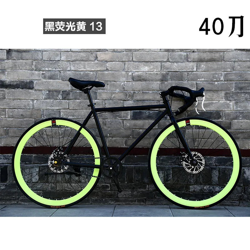 Bicicleta de carretera Bike Live Fly para hombre, modelo deportivo completo, superligera, con freno de disco, neumáticos sólidos de 24" y 26", bicicleta de carretera de carbono para adultos
