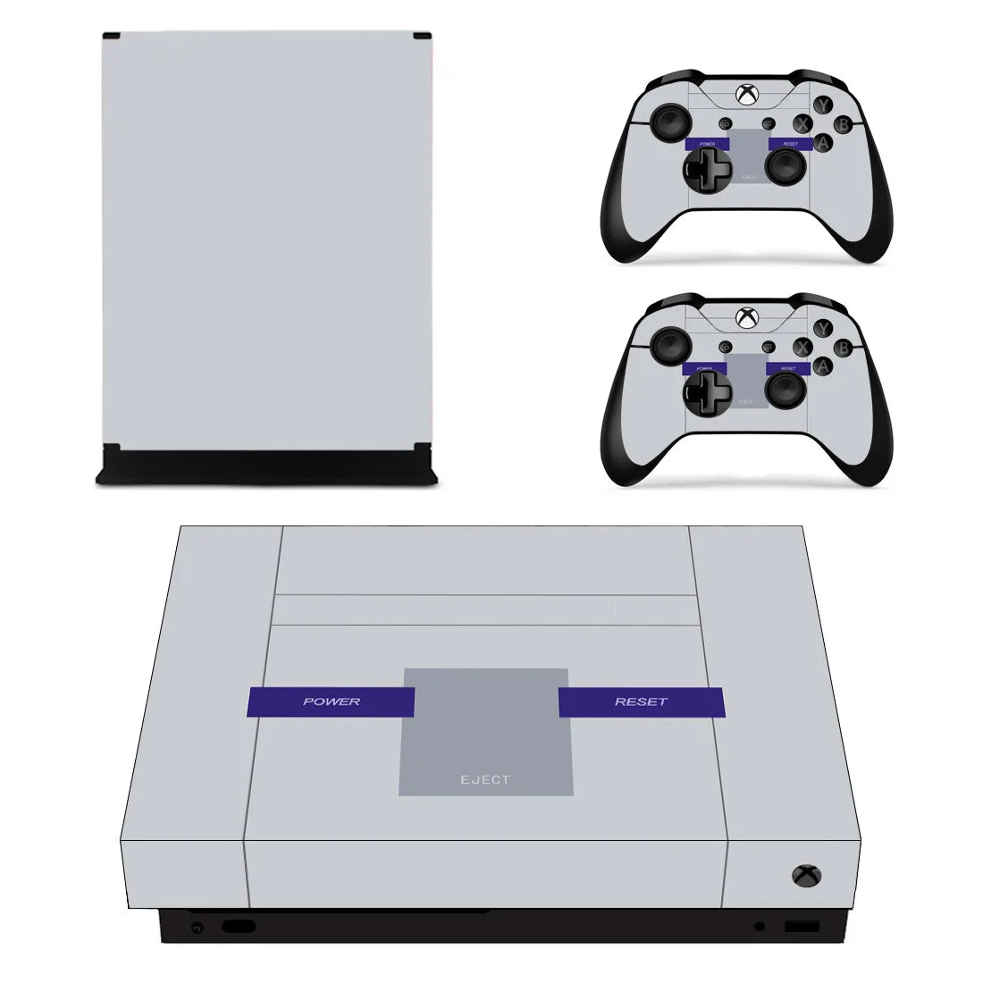 Personalización, Diseño Personalizado, Vinilos Adhesivos para Cubrir Completamente la Consola y el Control de Xbox One X