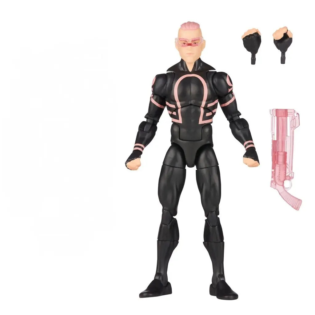 Figura de acción de 6" de ML Legends Kid Omega Corsair Chamber Emma Frost Cyclops Monet St. Croix Fang Ch'od BAF Wave