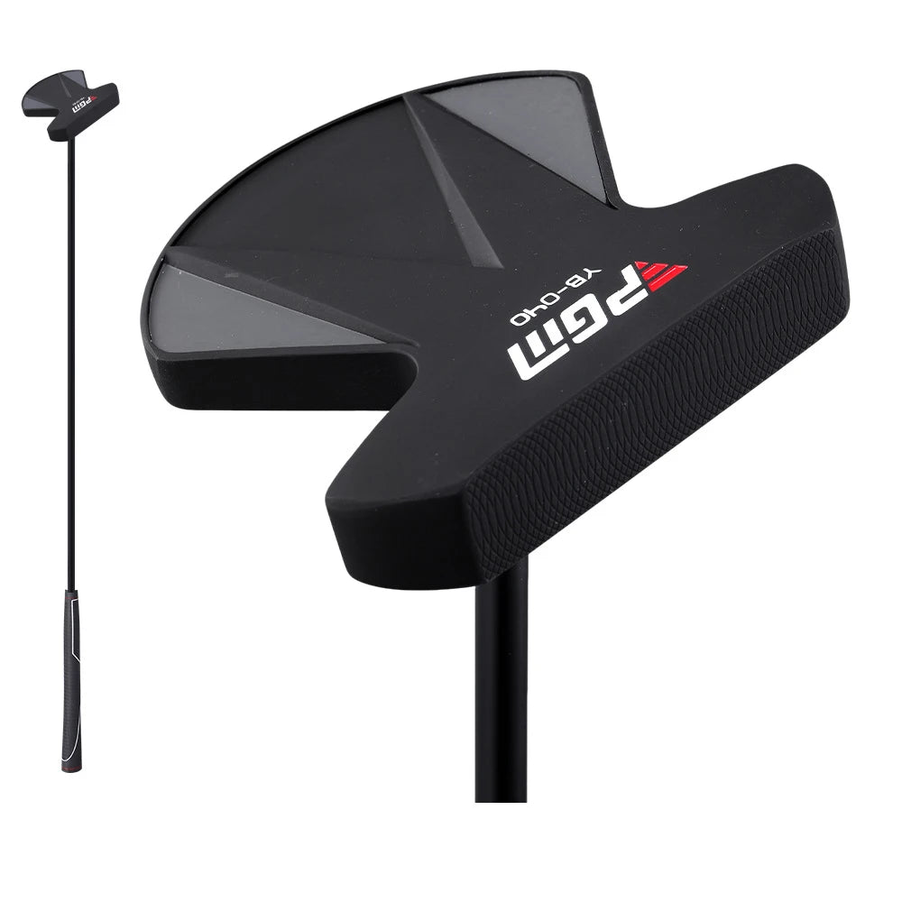 Putter de Golf PGM de 34 Pulgadas con Cabeza Tipo Mallet, Eje de Carbono, Centro de Gravedad Bajo, Palo de Putting Estable para Hombres y Mujeres