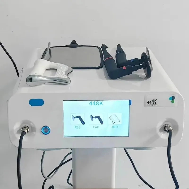 2026 Máquina de Terapia Tecar de 448KHz, Dispositivo de Fisioterapia CET/RET para Aliviar el Dolor, Reducir Grasa y Reafirmar la Piel
