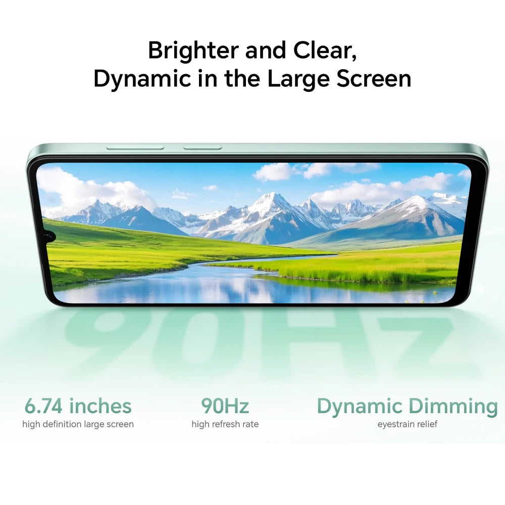 HONOR X5c Plus 4G, Versión Global, Smartphone 4G, CPU Octa-core, Pantalla LCD de 6.74 pulgadas, 5260 mAh, Cámara principal de 50 MP