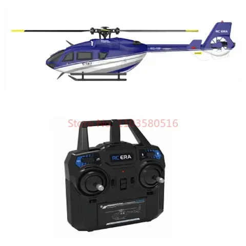 Nuevo C187 Avión de Control remoto Kubingke Ec135 modelo Helicóptero de Control remoto paleta única sin alerones modelo de avión de juguete