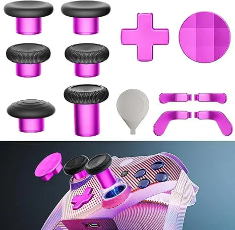 Kit de Bricolaje 14 en 1 Compatible con Controles Xbox Elite Serie 2, con una Variedad de Opciones de Colores Vivos para Mejorar la Experiencia de Juego