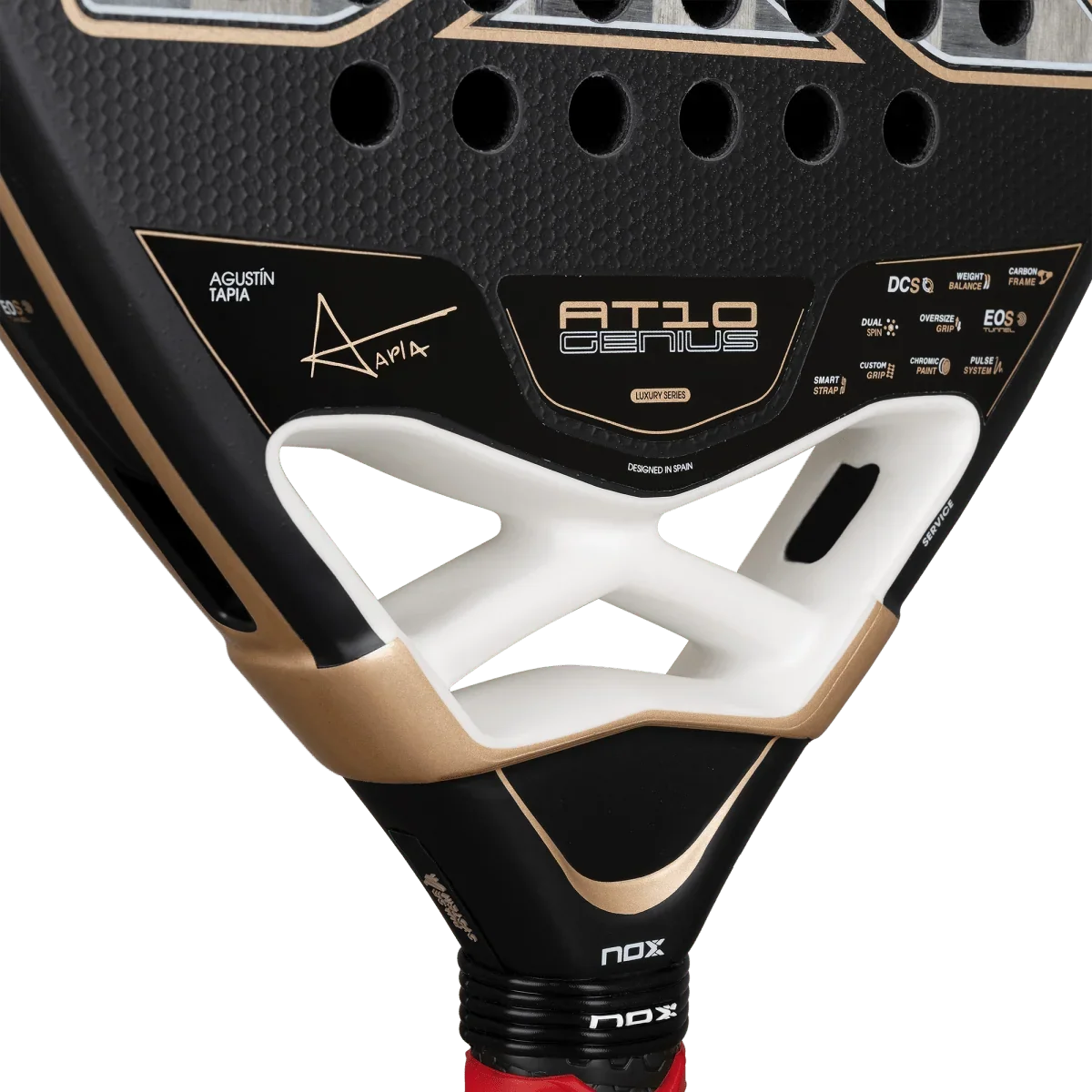 Nox  Pala de pádel Agustin Tapia AT10 Genius 18K Alum 2026