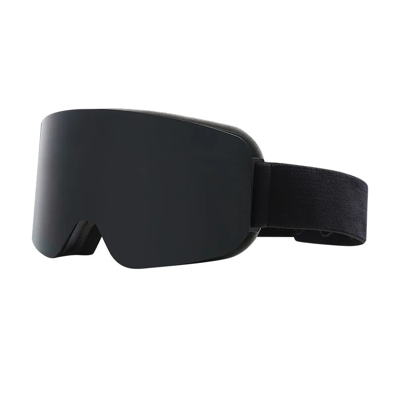 Gafas grandes de esquí y Snowboard para hombre y mujer, gafas de esquí, máscara UV 400, protección contra la nieve, gafas para adultos, doble antiniebla cilíndricas