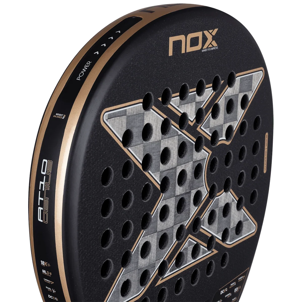 Nox  Pala de pádel Agustin Tapia AT10 Genius 18K Alum 2026