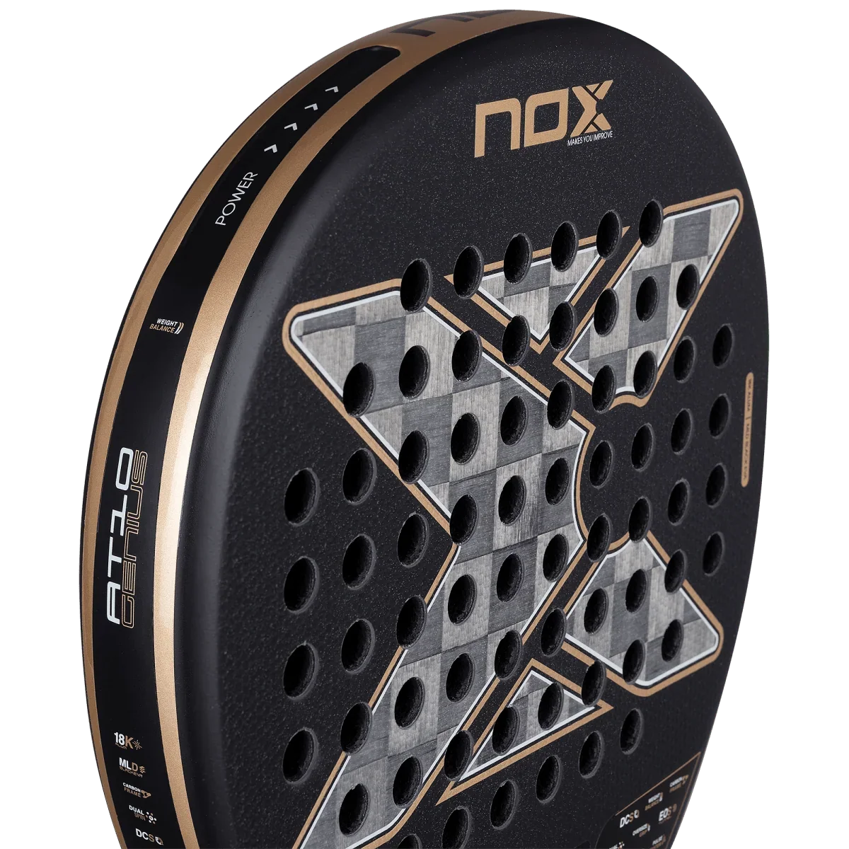 Nox  Pala de pádel Agustin Tapia AT10 Genius 18K Alum 2026