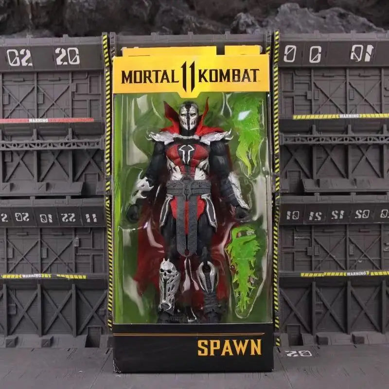 Figura de acción articulada de 17 cm de los personajes de Mortal Kombat: Spawn, Sub-Zero, Scorpion, Kitana y Liu Kang