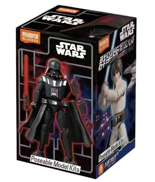 Blokees Star Wars Galaxy Edition Vol.3: Colección de Juguetes de Héroes con Marcajes de la Fuerza, Caja Sorpresa, Figura de Acción para Niños, Regalo