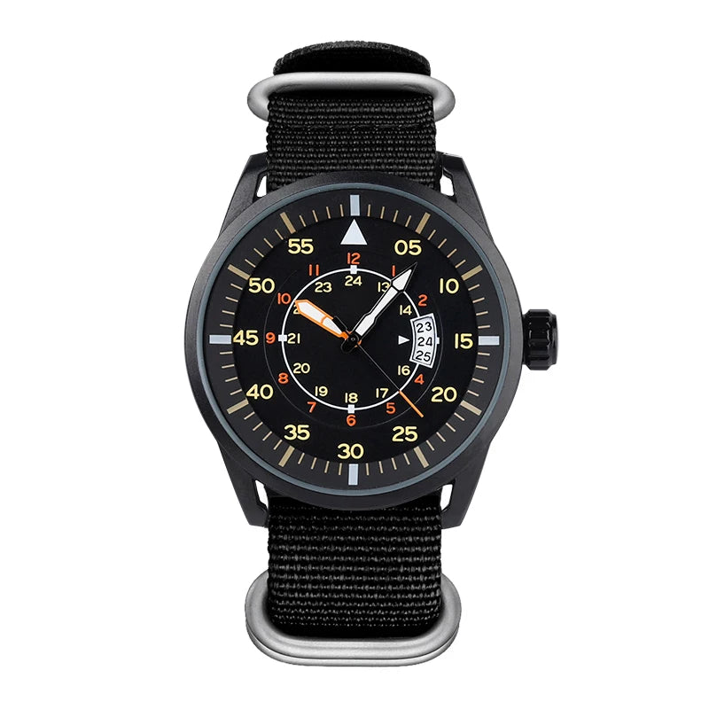 ADDIESDIVE Relojes de hombre de lujo luminosos, reloj de cuarzo para hombre, resistente al agua 50M con fecha