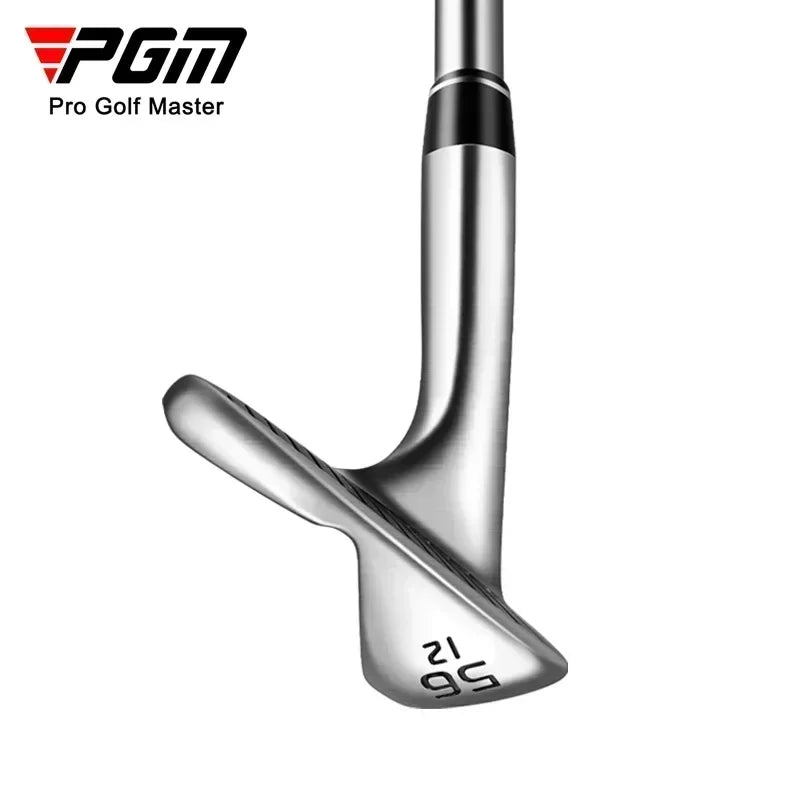 Palos de Golf PGM, Wedges para Arena, 52/56/60 Grados, para Hombre y Mujer, Cabeza de Varilla de Acero Inoxidable Plateado