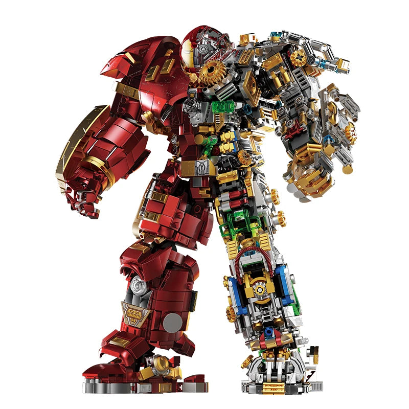 Más de 2700 Piezas de Bloques de Construcción Iron Heroes, Figuras de Acción de Robots de Guerra, Sets de Construcción Buster Mech, Ladrillos DIY, Juguetes para Adultos, Regalo, Decoración Genial para Habitaciones