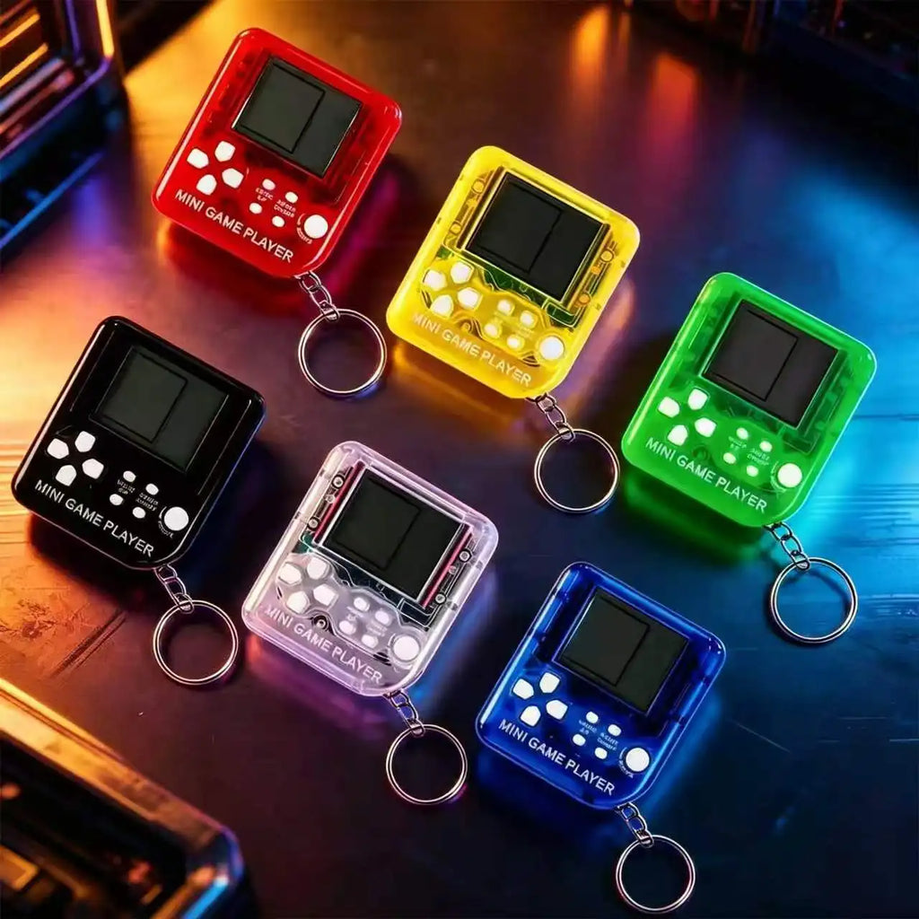 Consola de juegos portátil retro clásica, juguete electrónico educativo para niños, regalo creativo para niños