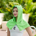 Toalla refrescante con capucha, toalla refrescante, toallas absorbentes de secado rápido, deportes, Fitness, Camping, ciclismo, adecuada para clima caliente, 1 ud.