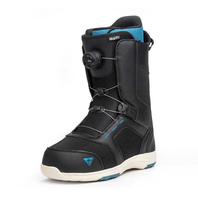 Botas de Snowboard Atop con Hebilla de Acero de Ajuste Rápido, Calzado Impermeable y Resistente al Desgaste, Cómodas y Cálidas para Todo Tipo de Montaña