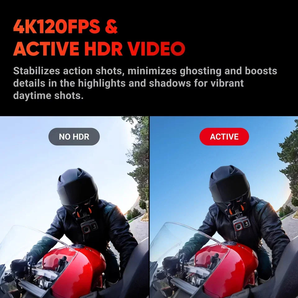 Cámara de Acción Insta 360 Ace Pro 2 con Sensor de 1/1.3'', Pantalla de 2.3'', Gran Angular de 157°, Resistente al Agua, Estabilización, Edición con IA, Vlog