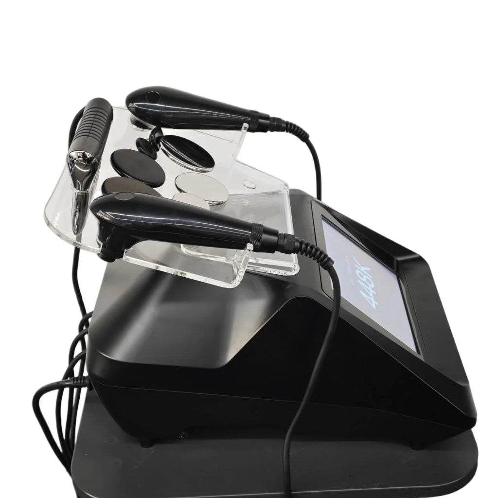 Dispositivo de Terapia Térmica Tecar, Máquina de Fisioterapia con Radiofrecuencia, Equipo de Terapia de Calor, Alivio del Dolor, Belleza, Adelgazamiento, Masaje Corporal Profesional 448K