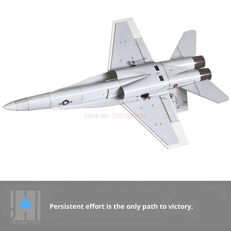 Nuevo Avión modelo de ala fija Rc con control remoto F18 Hornet doble 30 canales modelo de avión ensamblado con control remoto