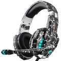 LED Light Noise Cancelling Mic G9000 Pro Over-Ear Gaming Headphones Wired for Ps4 Pc Xbox One Switch Ps5 Controller