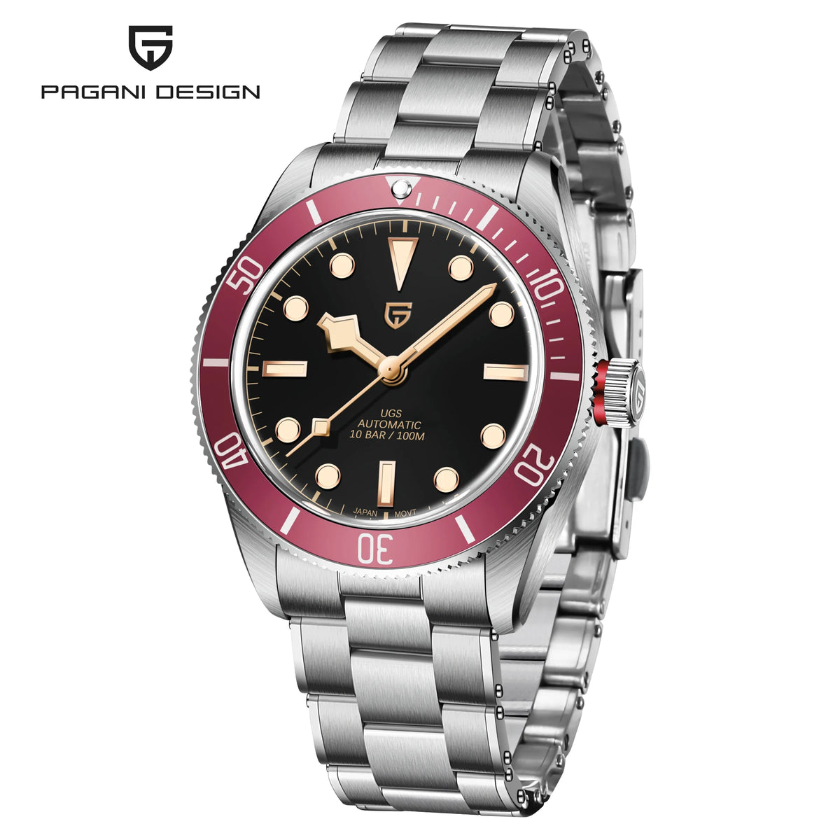 Relojes Pagani Design BB58 Retro para hombre, el mejor reloj automático de lujo 2025 para hombre, relojes de pulsera mecánicos, cristal de zafiro AR, NH35, regalo para hombre