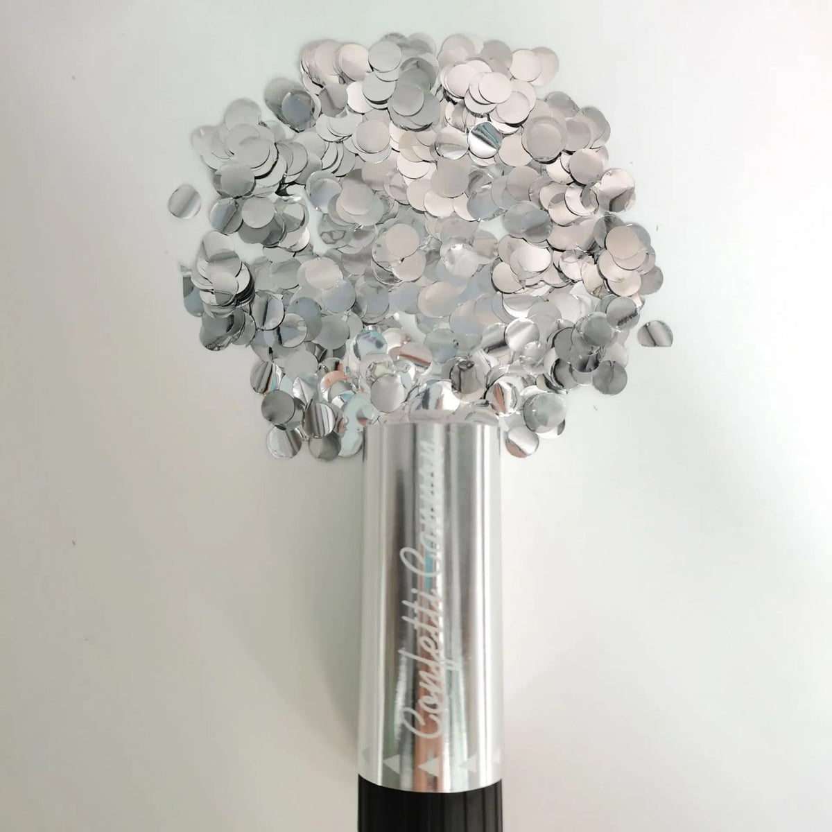 Cañón de confeti pequeño, cañón Poppers de confeti para bodas, cumpleaños, graduaciones, Baby Showers, fiestas, decoraciones divertidas para fiestas