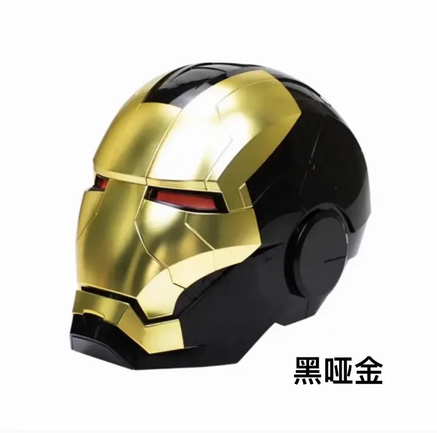 Casco de Iron Man Mark 17 con Control Remoto en Chino-Inglés, Máscara Mecánica con Activación por Voz de Jarvis para Coleccionistas