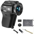 Cámara de Video 8K para Vlogging con Función Picture-in-Picture, WiFi, Zoom Óptico 8X, Visión Nocturna IR, Cámara DV Portátil