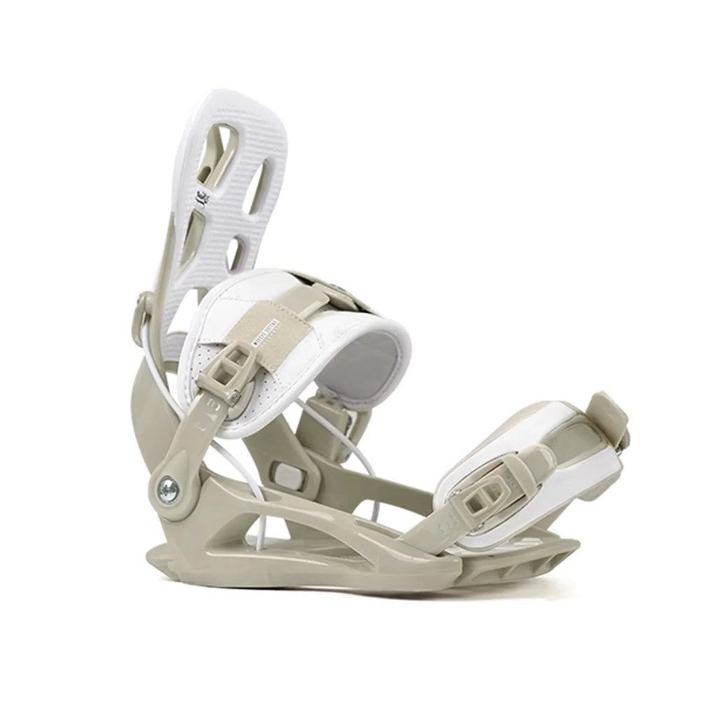Fijaciones de Snowboard de Entrada Rápida, Entrada Trasera, Sistema de Fijación Rápida FASTEC, Correas de Cuero EVA con Absorción de Impactos, para Principiantes, Intermedios y Todoterreno