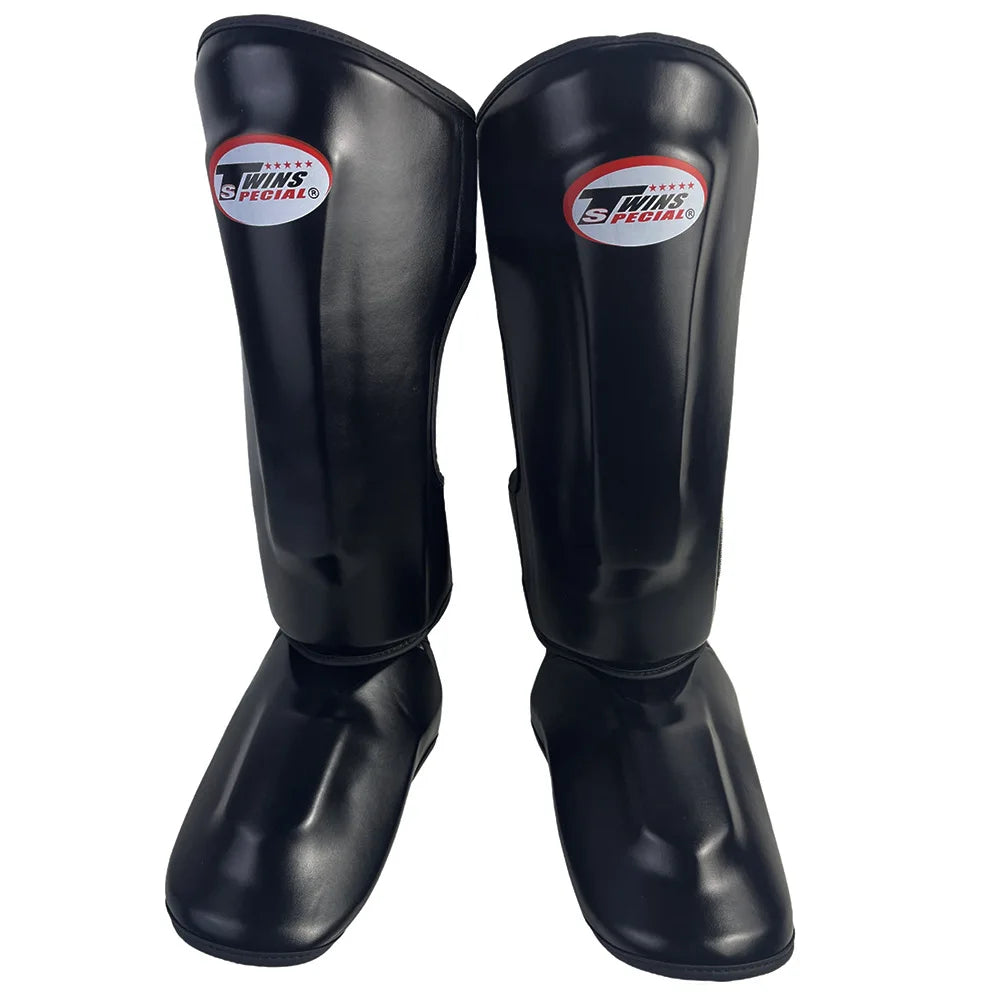 Protector de Piernas para Artes Marciales Muay Thai, Sanda, Wushu, Taekwondo, Protectores de Tobillos para Kickboxing y Boxeo