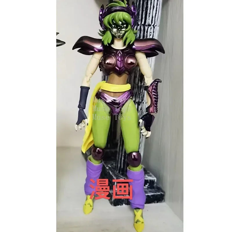 In Stock JM.MST Model Saint Seiya Myth Cloth EX Ophiuchus Shaina Eagle Marin Cashios Silver Knights of the Zodiac Action Figure
