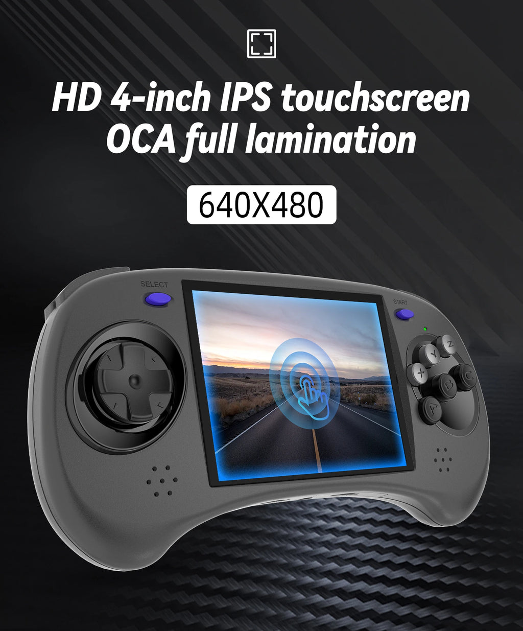 Consola de Juegos Retro Anbernic RG ARC-D, Sistema Operativo Dual Android 11/Linux, WiFi 5G, Bluetooth 4.2, Salida HD-TV, Reproductor de Juegos Portátil, Compatible con Transmisión Moonlight