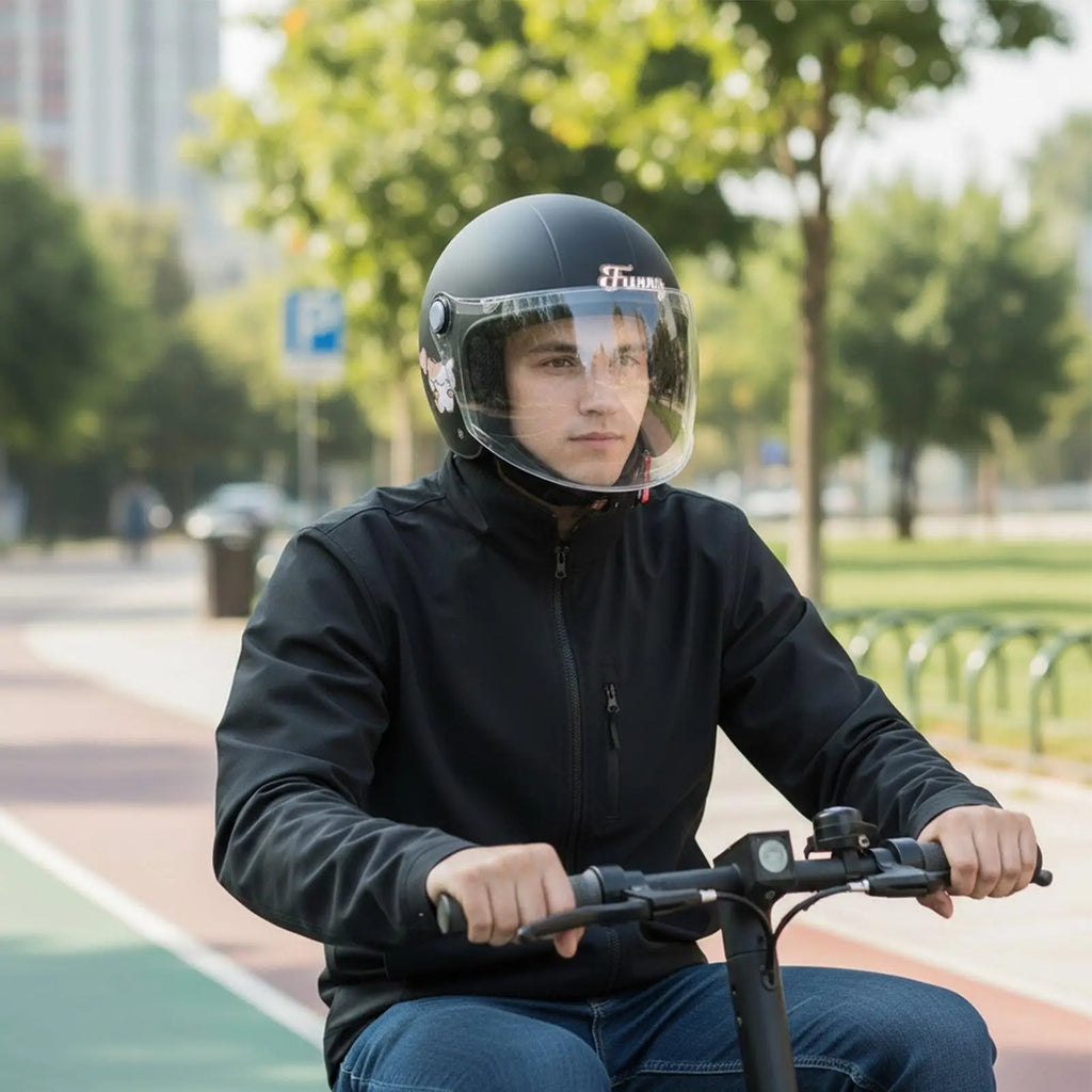 Casco para bicicleta eléctrica, gorros de protección térmica, casco de bicicleta para hombres, mujeres, jóvenes, invierno, motocicleta, monopatín, Snowboard