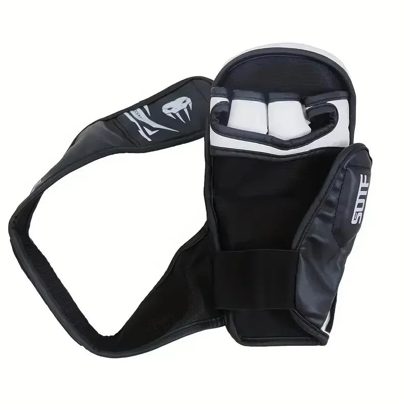 Guantes de Boxeo Profesionales MMA de Medio Dedo para Lucha, Guantes de Entrenamiento de Artes Marciales Mixtas, Guantes de Boxeo Gruesos para Sanda y Lucha Libre