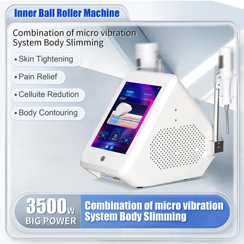 Dispositivo de Belleza con Rodillo de Bolas Interno de 200HZ y 3500W, Masaje por Vacío Infrarrojo, Reducción de Celulitis, Máquina Adelgazante Corporal