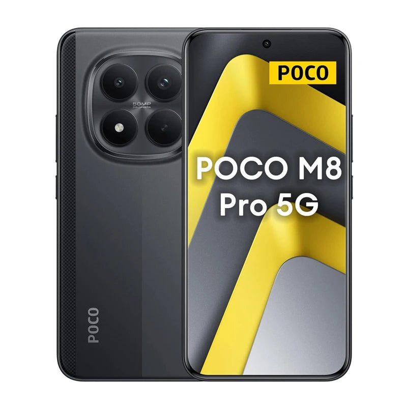 POCO M8 Pro 5G Global Version Snapdragon® 7s Gen 4 6.83" 1.5K AMOLED  Display Massive 6500mAh NFC Smartphone
