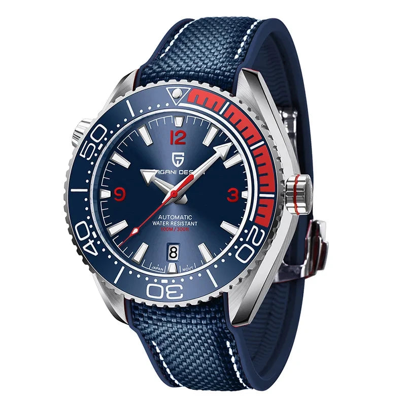 PAGANI DESIGN V2 Reloj automático de lujo para hombre, clásico, resistente al agua, marca superior, cristal de zafiro, relojes mecánicos, regalo para hombre
