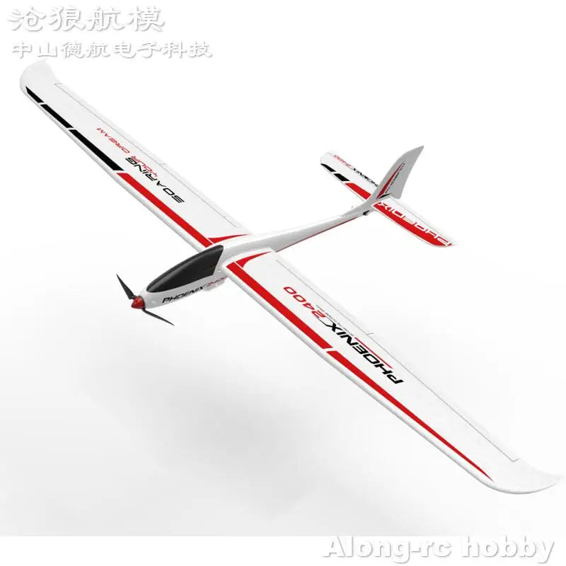 TW759-3 75903 Volantex RC Phoenix 2400 Avión RC de EPO con Envergadura de 2400 mm, Modelo de Planeador, Disponible en Versión PNP o Versión KIT