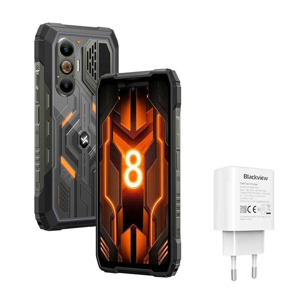 [PL Shipping]Blackview OSCAIL PILOT 8 Rugged Smartphone Qualcomm QCM6690 Octa-core, 48GB (12+36) RAM+256 ROM, 5G Wi-Fi 7 BT6.0, 6.83" 120Hz Display,10000mAh Battery 55W Charging,Infrared Night Vision Camera,Hi Doki Al Voice A