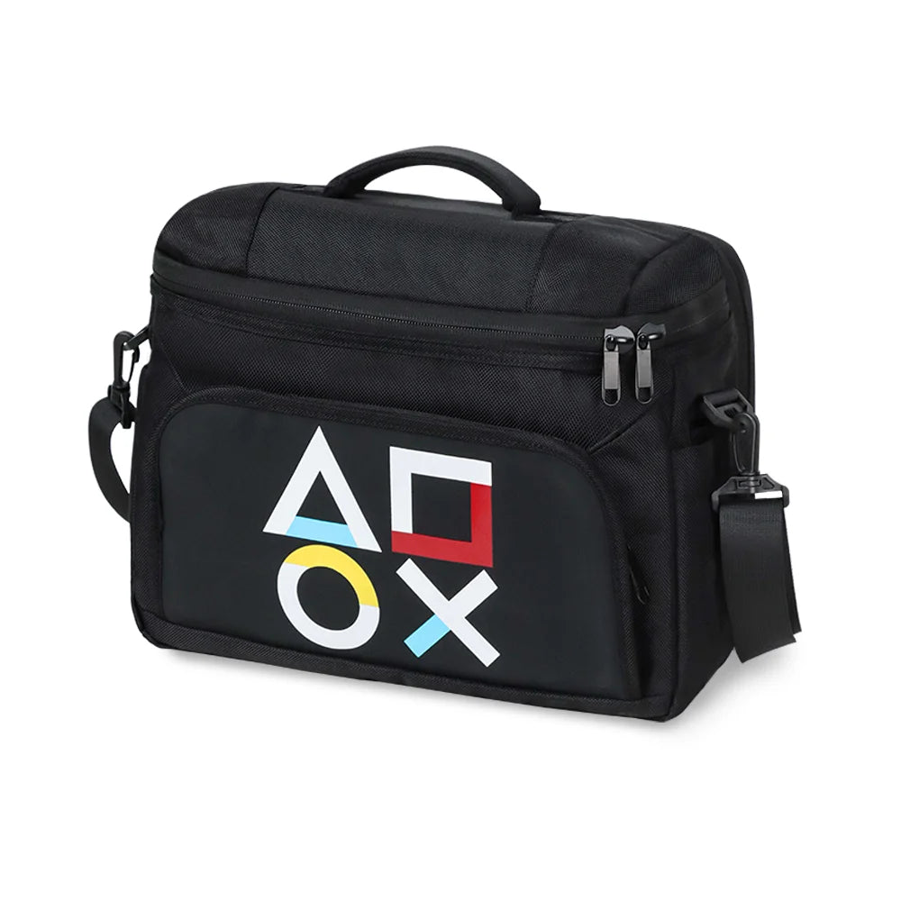 Estuche de transporte de viaje para PS5 Slim/Pro, bolso de hombro protector portátil para accesorios de PS5 edición disco/digital