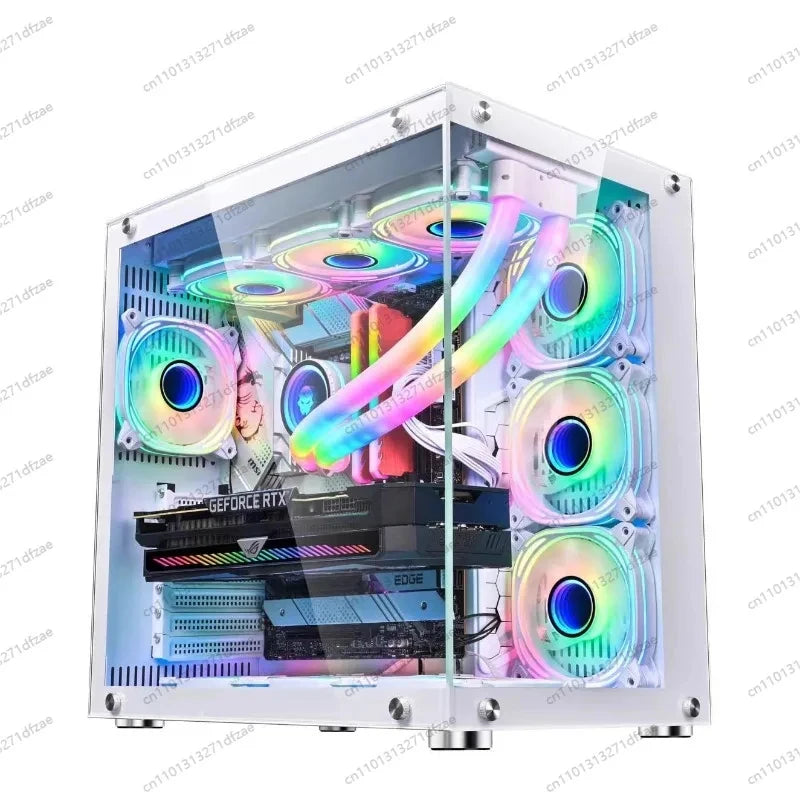 Computer Full Set R5 7500F/RX 7650GRE/32GB RAM/1TB SSD Home Office Gaming Pc Desktop Computer Gamers