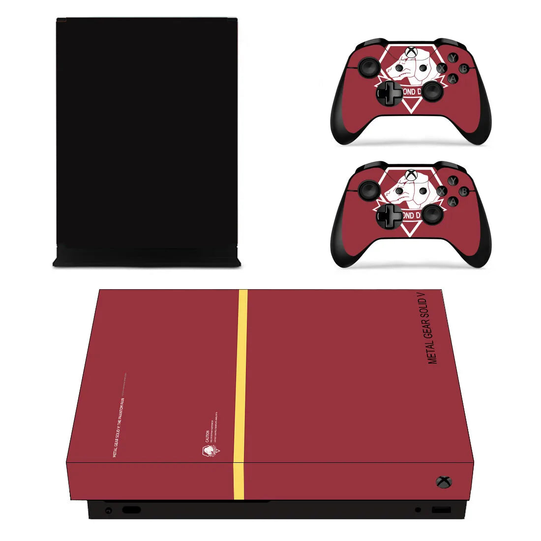 Personalización, diseño personalizado, vinilos adhesivos para cubrir completamente la consola y el mando de Xbox One X
