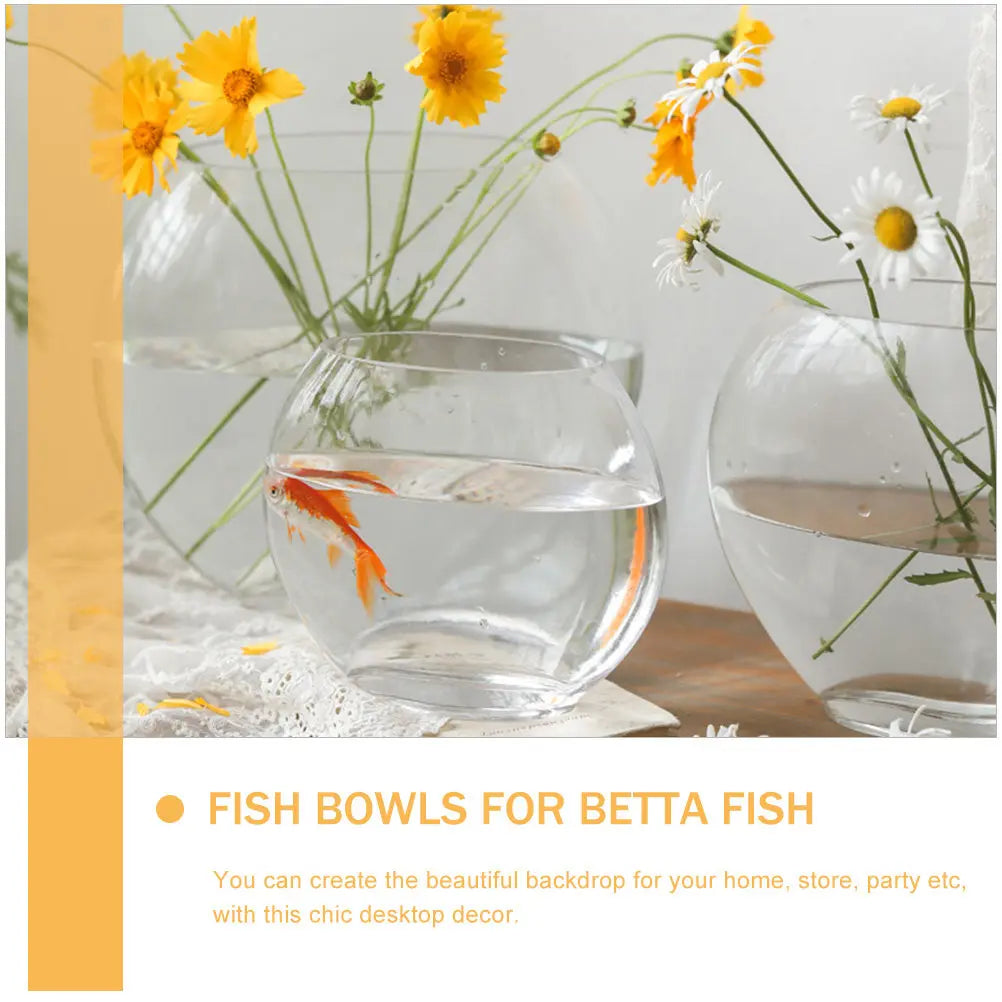 Fish Tank Aquarium Transparent Halloween Christmas New Year Decor Aquarium Betta Fish Tanks Bettas Fish Tank Decorate Fish Tank