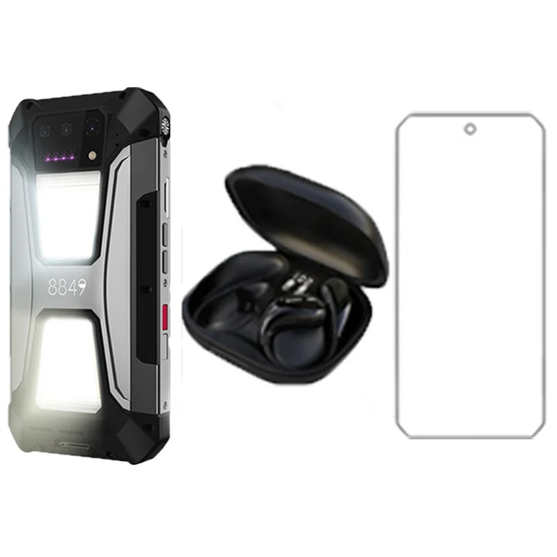 Smartphone resistente 8849 Tank 2 PRO con proyector de 100 lúmenes, Android 14, 23800 mAh, cámara de 100 MP, 512 GB, 120 W, 2.4K, 120 Hz, doble SIM