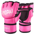 Nuevos guantes MMA de lucha de medio dedo, saco de boxeo de PU, guantes de boxeo de cuero PU de alta calidad, guantes de competición de media lucha MMA