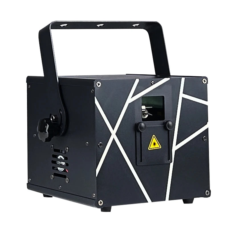 Proyector láser RGB de 5W, 3W, 4W, 6W, control por aplicación móvil Bluetooth, DMX, iluminación de escenario para discoteca, DJ, bar, fiestas, bodas y espectáculos de danza