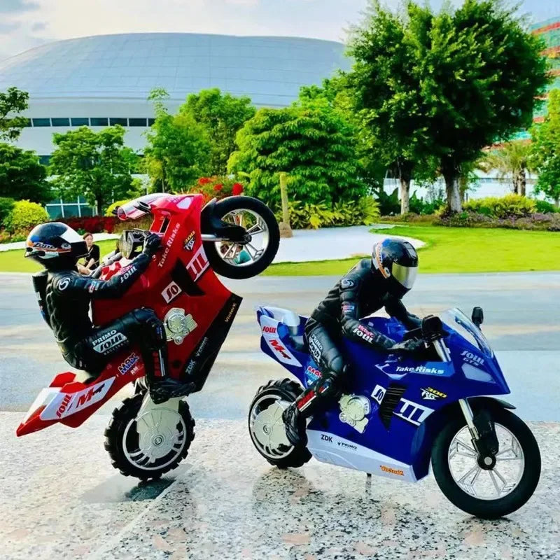 1/6 RC Motorcycle Rc Cars Self-stable Balance Standing Competitive Racing Drift Stunt Electric Motorcycle Toys for Adults Gifts