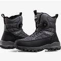 Botas de nieve cálidas para hombre, además de botas de algodón gruesas, zapatos de esquí para exteriores para hombre, zapatos de algodón antideslizantes impermeables, invierno para hombre